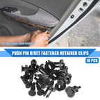 10 Pcs Push Pin Rivet Fastener Clips for Subaru Ascent (2019–2021)