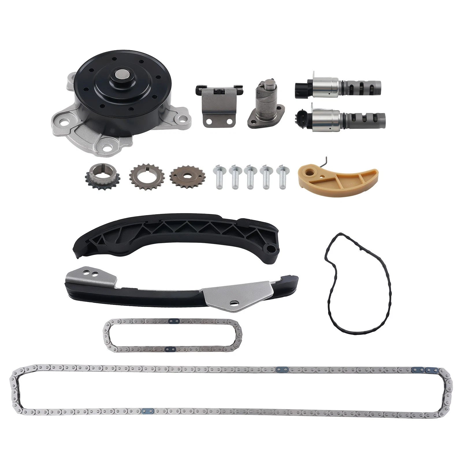 Engine Timing Chain Kit for Toyota Matrix 1.8L 2009-2013 170-7480 W/Guides
