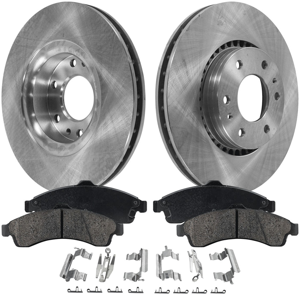 Brake Disc and Pad Kit for GMC Envoy (2005) Front