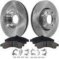 Brake Disc and Pad Kit for GMC Envoy (2005) Front