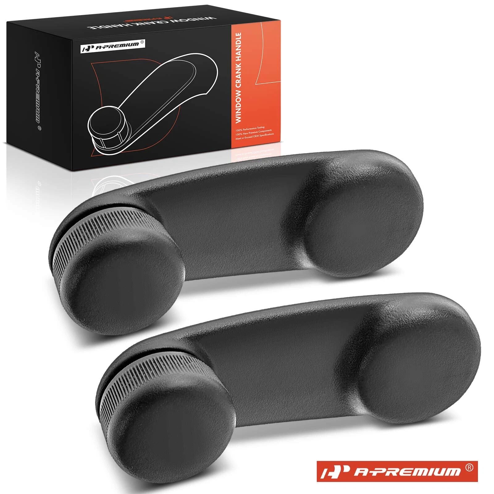 2X Front or Rear Interior Door Handle for Jeep Wrangler (1997–2010)