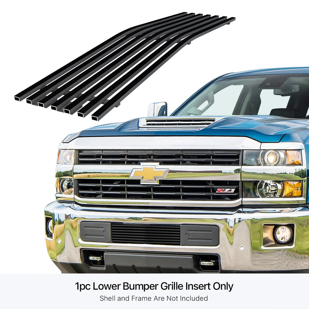 Lower Bumper Billet Grille Insert for Chevy 2500HD/3500HD (2015-2019)