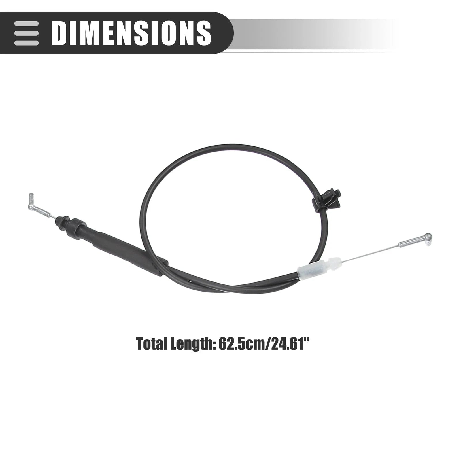 4X Front Inside Door Lock Cable for Honda Accord (2003–2007) No. 72171SDAA02