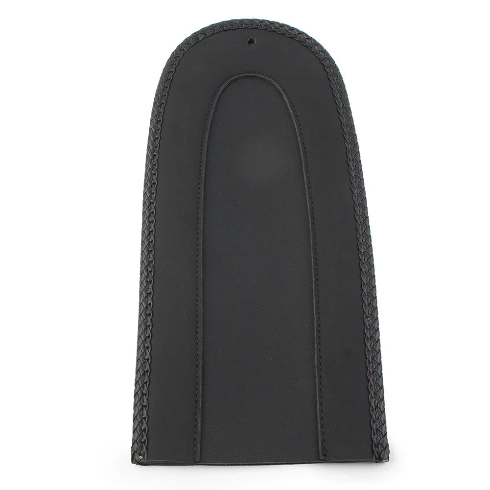 Black Rear Fender Bib Solo Seat for Harley Softail Fat Bob Deluxe (2018-2023)