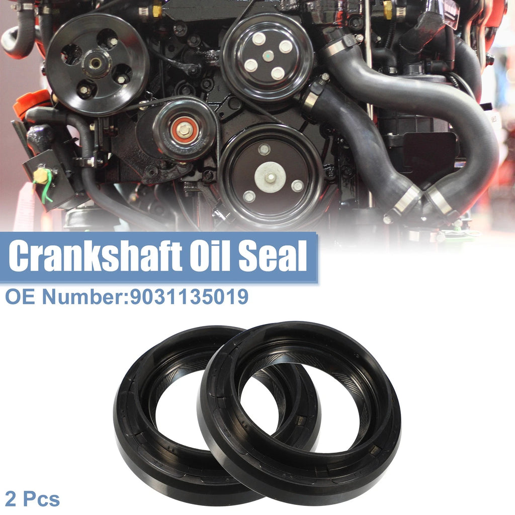 2X Engine Crankshaft Oil Seal No.9031135019 for Toyota RAV4 (1998–2003)