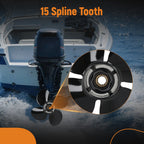 Aluminum Propeller for Mercury 65HP 70HP 80HP (Year Range Not Specified)