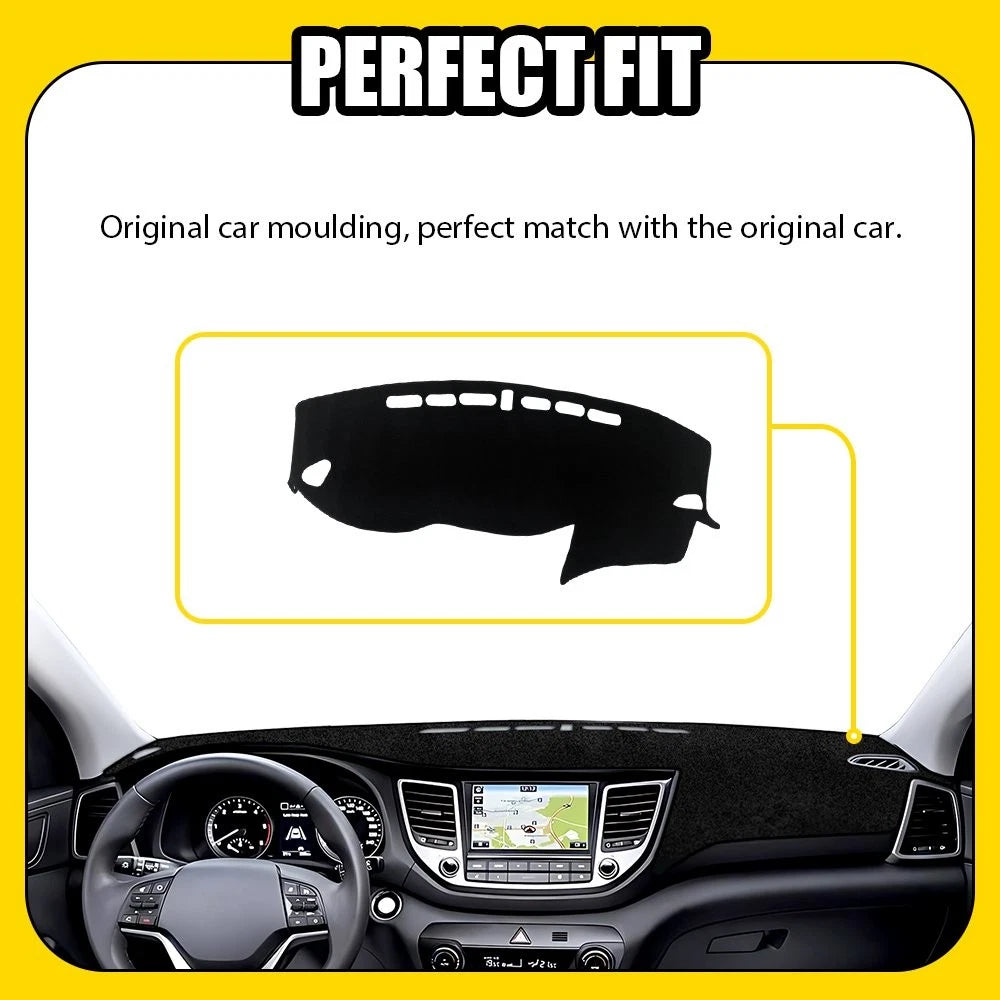 Dashboard Mat for Hyundai Tucson (2016–2018) - Non-Slip Cover Pad