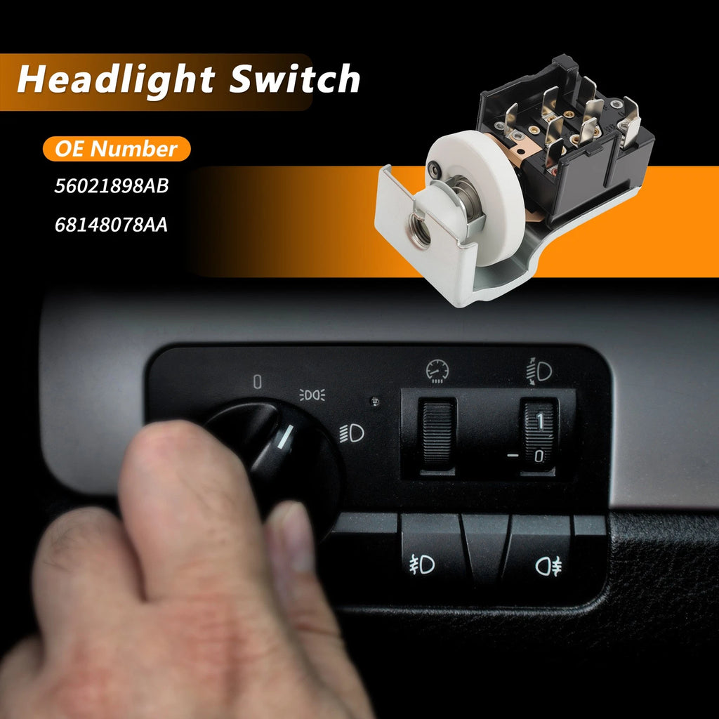 Headlight Switch for Dodge Dakota (1997–1998) No. 56021898AB