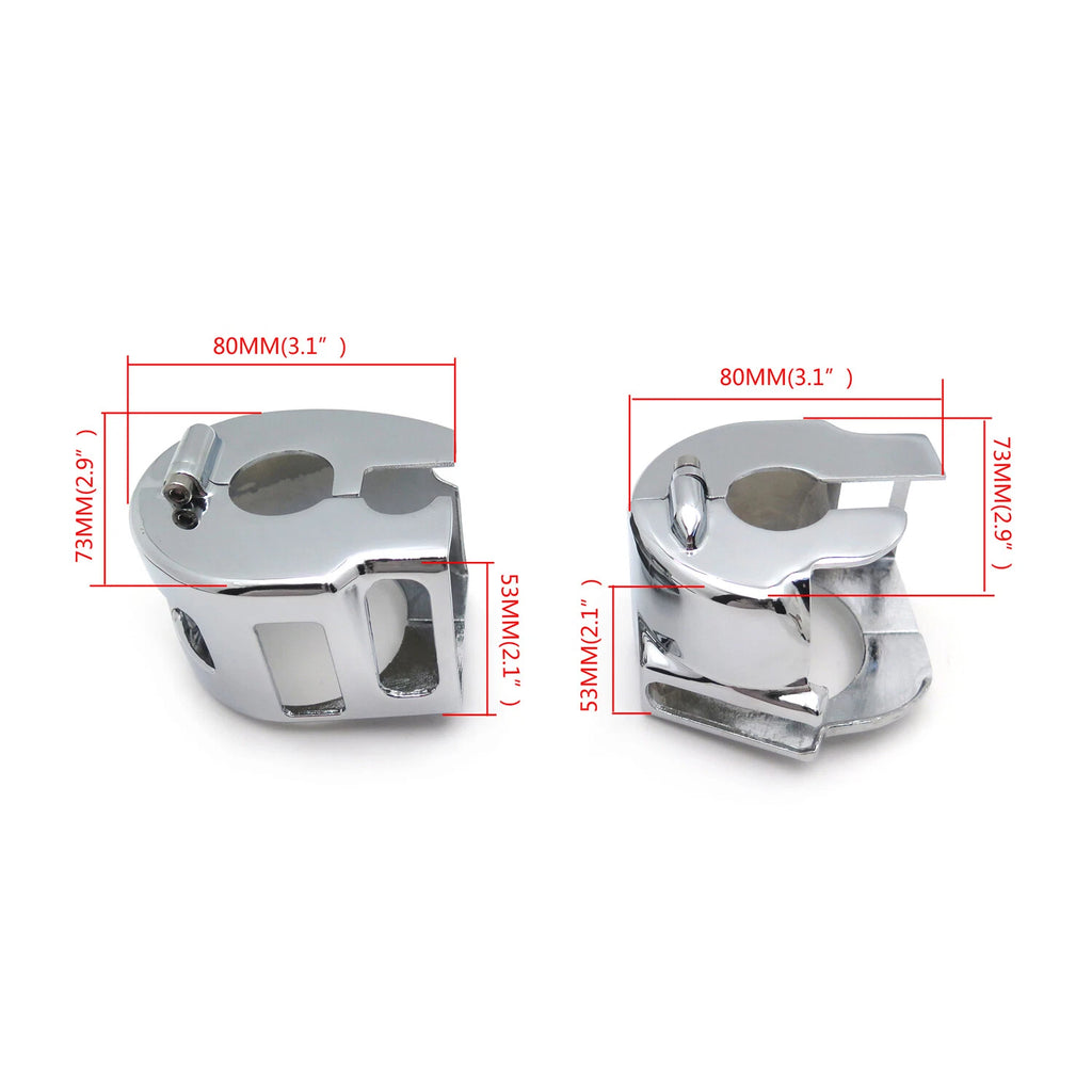 Chrome switch housing cover for Suzuki Marauder 1600 Boulevard M95 (1992–2012)