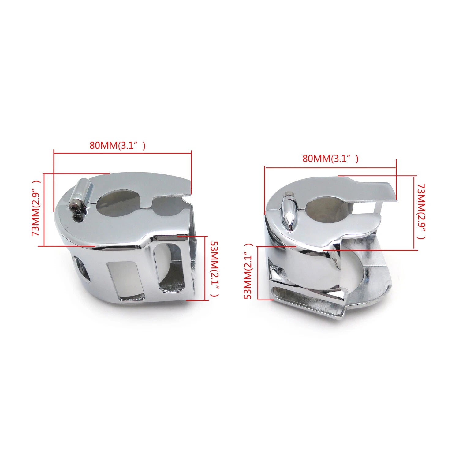 Chrome switch housing cover for Suzuki Marauder 1600 Boulevard M95 (1992–2012)