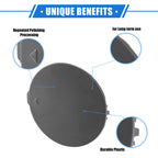 Tow Hook Eye Hole Cover Cap for BMW X5 (2016–2018) - Front Right, Gray
