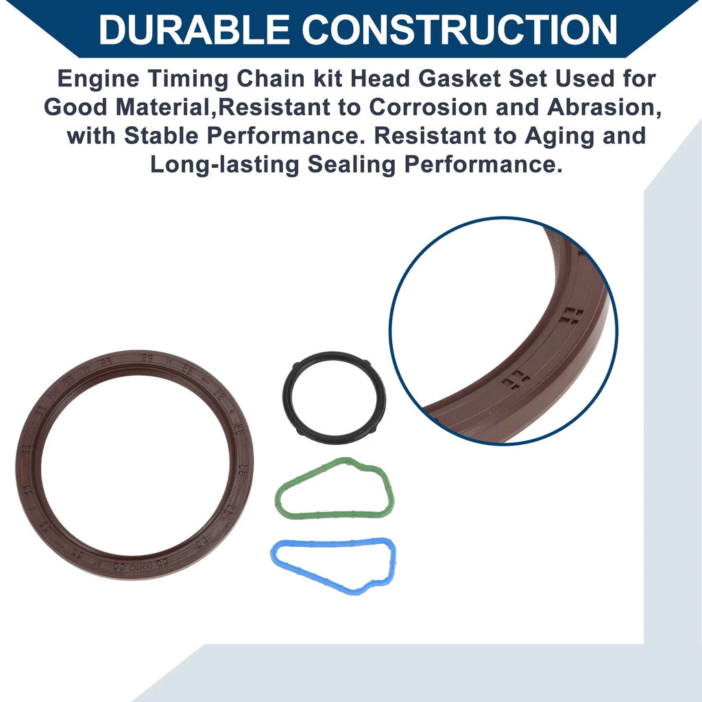 Engine Timing Cover Gasket Set JV5151 for Kia Amanti (2006–2016)