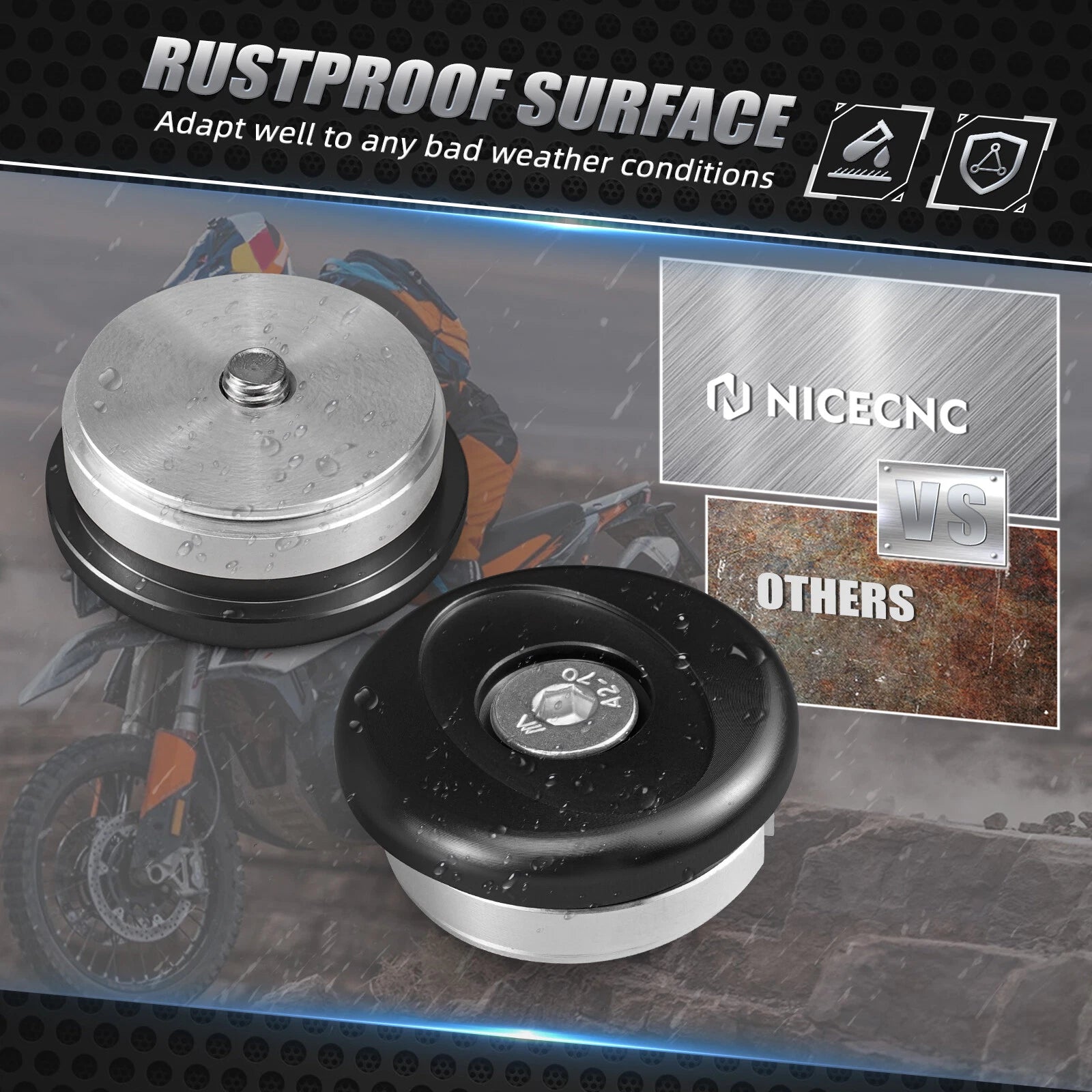 CNC Frame Hole Insert Cover Cap Plugs for KTM 890 Duke (2020–2022)