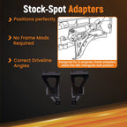 Engine Mount Adapter Kit for Chevy C10 (1963–1972) LS V8 Brackets