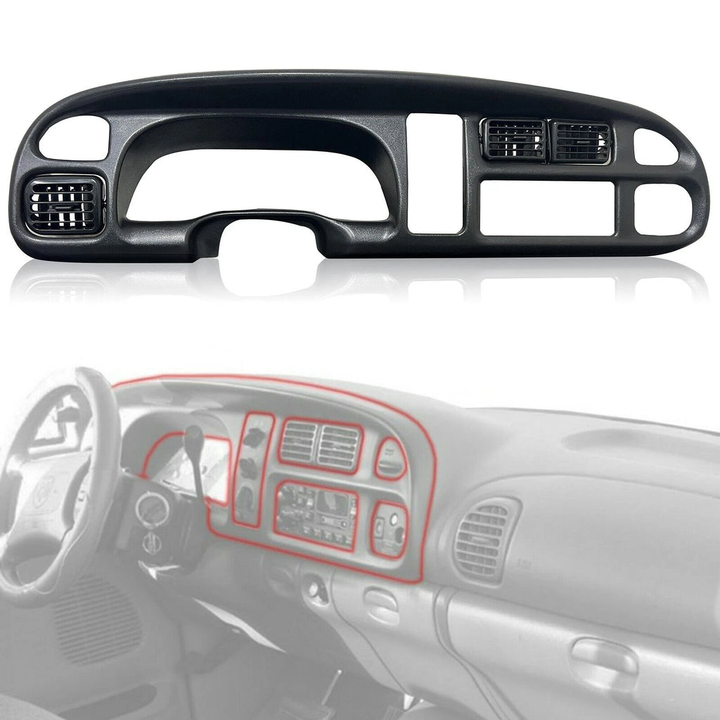 Dashboard Bezel & Cover for Dodge Ram 1500/2500/3500 (1998-2002)