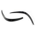 Black Front Bumper Splitter Spoiler Canard for Mercedes A-Class A260 (2019-2023)