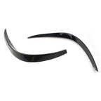 Black Front Bumper Splitter Spoiler Canard for Mercedes A-Class A260 (2019-2023)