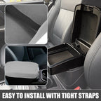 Center Console Armrest Cover Pad for Toyota Camry Hybrid (2012–2017) Gray