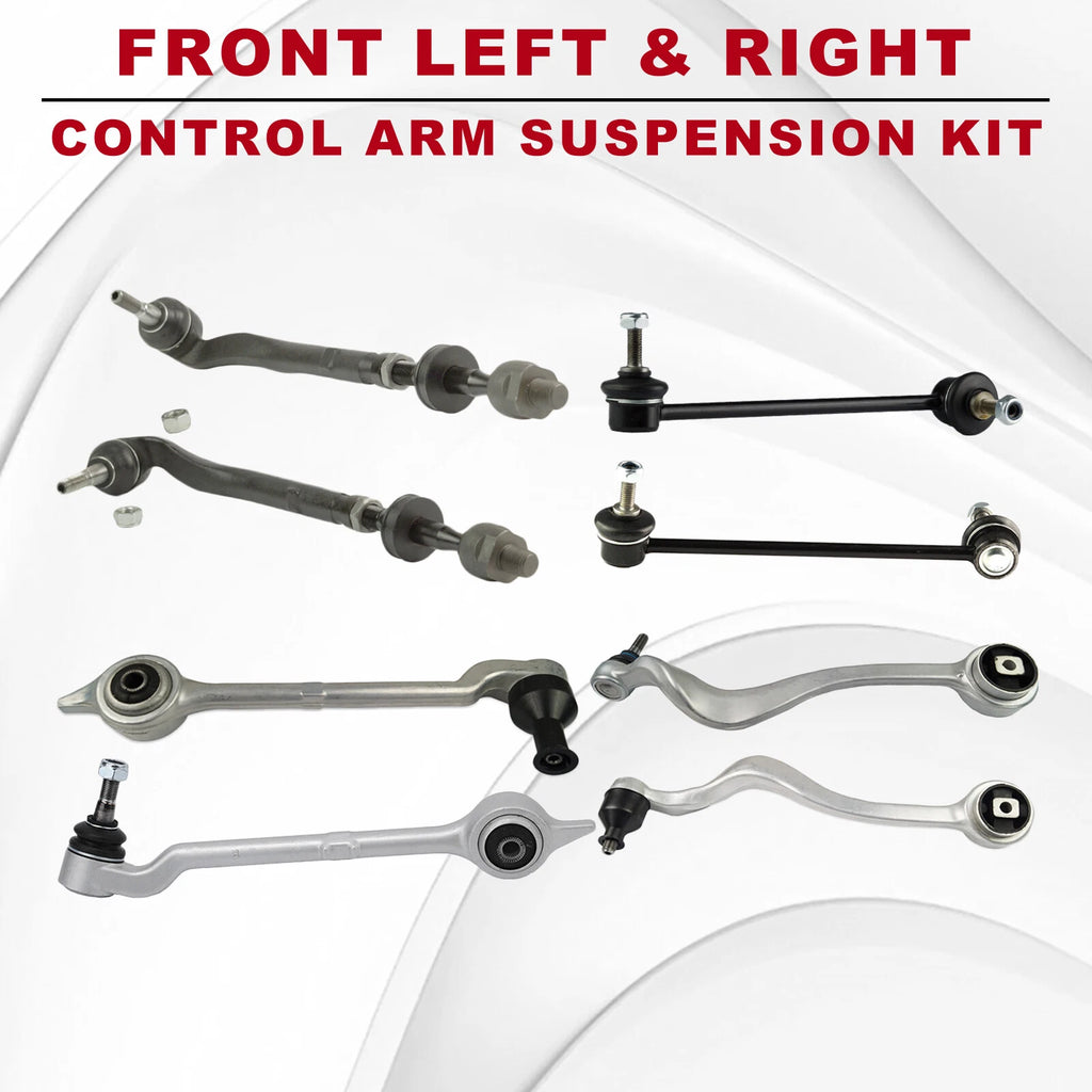 Set of 8 Control Arms for BMW E39 528i 530i 525i (1997–2003)