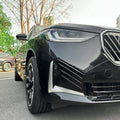 Gloss Black Bumper Side Vent Louver Covers for BMW X3 G45 M-Sport (2025–2025)