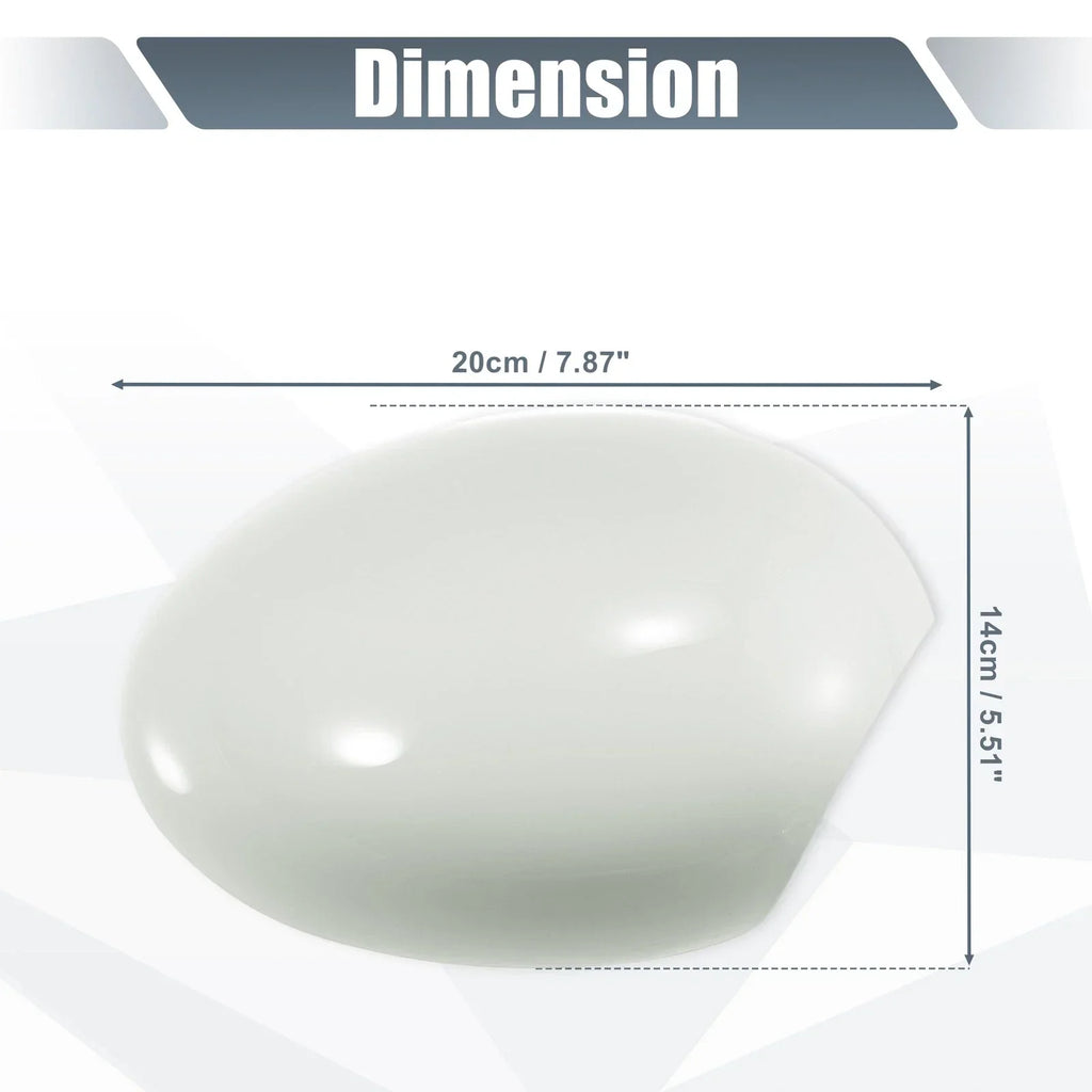 Mirror Cover Right Side White for BMW Mini Clubman R55 Hatchback Cooper R56