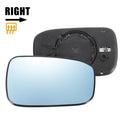 Right Side Blue Heated Mirror Glass for Honda Accord (2003–2007)