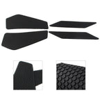 Set of 4 Side Tank Traction Grip Pads for Kawasaki Ninja 400 (2018–2021)