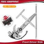 Power Window Regulator w/Motor for Honda Civic Coupe 1996–2000 Left Driver Side
