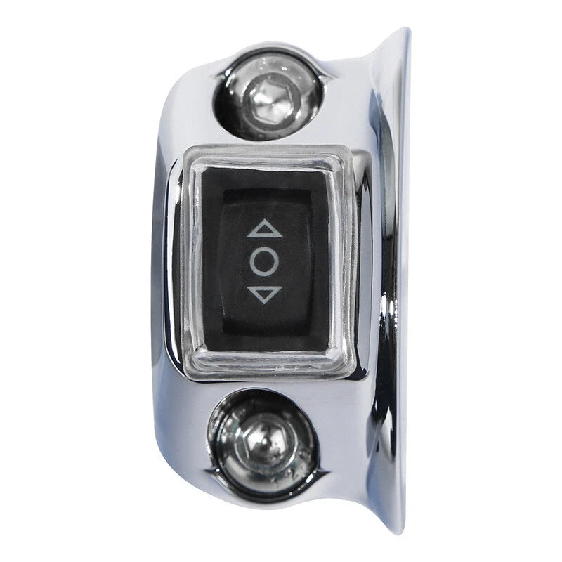 Chrome Clutch Bracket Switch ON/OFF for Harley Touring Sportster Dyna