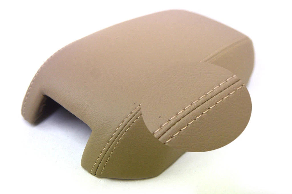 Center Console Armrest Cover for Volvo XC90 (2003–2014) Beige Leather Synthetic