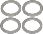 Set of 4 Oil Drain Screw Gaskets for Yamaha 4-Stroke (90430-14M09-00)