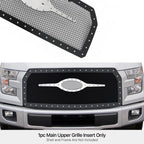 Stainless Black Mesh Rivet Grille for Ford Excursion F250 (2005-2007)