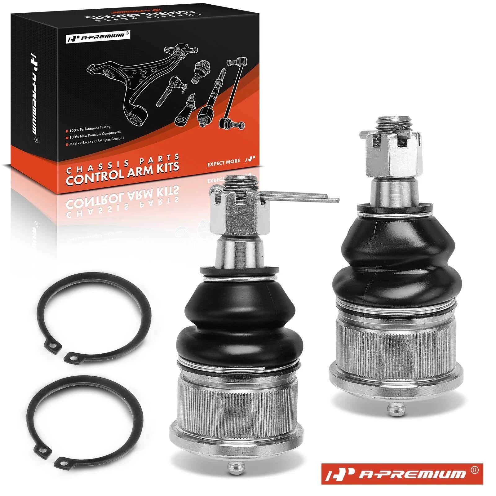 2X Front Lower Ball Joint for Honda Ridgeline (2006–2014)