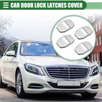 Set of 4 Door Latch Lock Covers for Mercedes-Benz AMG GLC (634149277346)