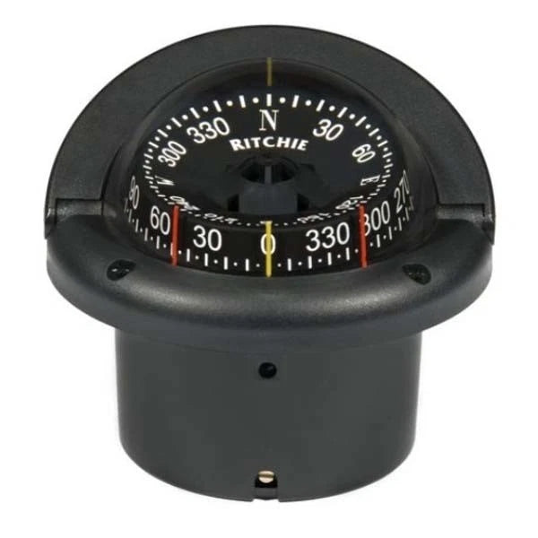 Ritchie Helmsman Flush Mount Compass HF-743 for Marine Use (Year Unspecified)