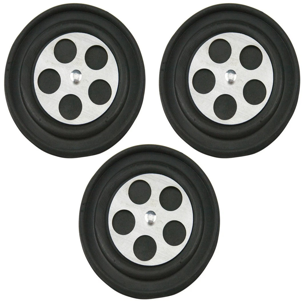 Set of 3 Carburetor Diaphragms for Yamaha GP 1200 R (1996–2001)