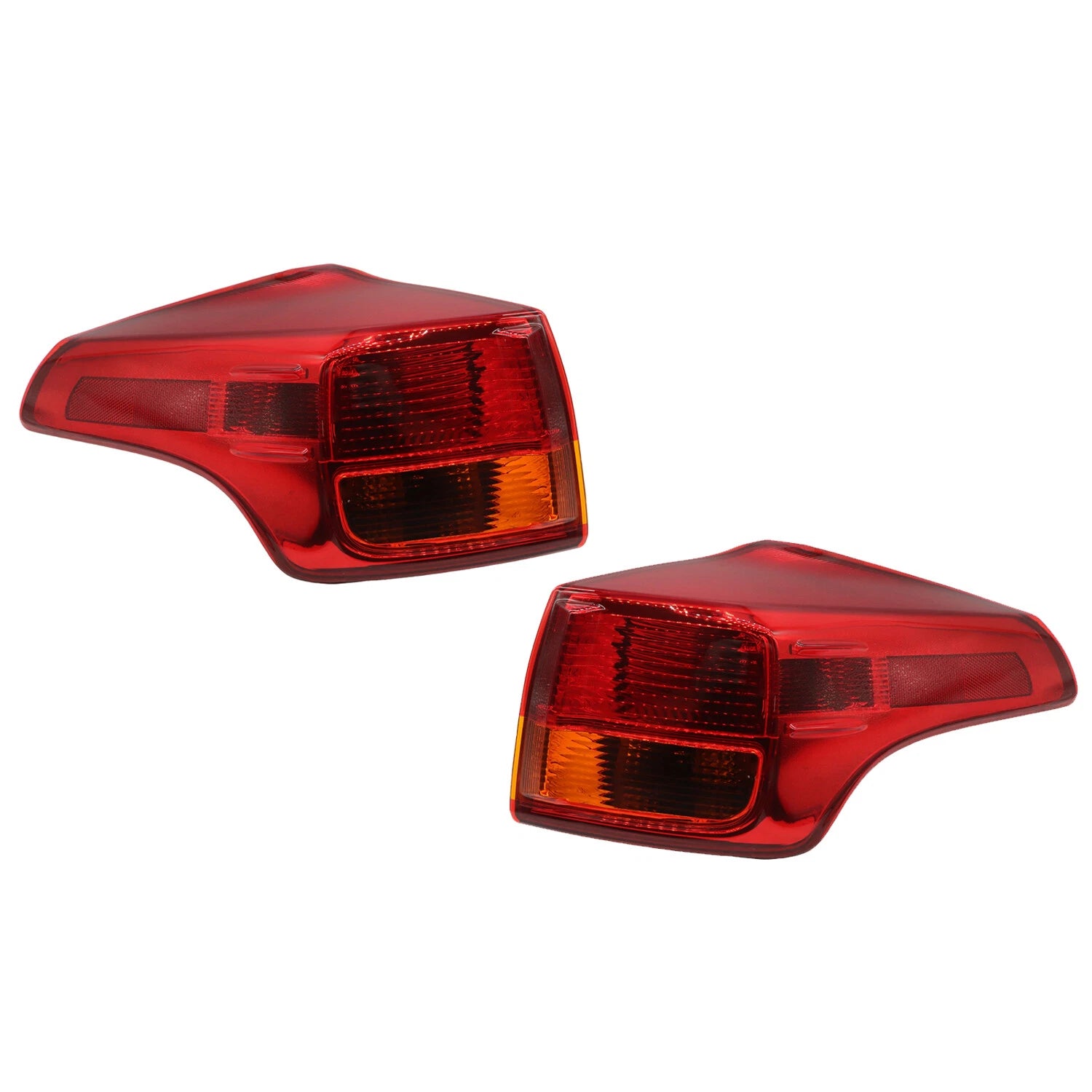 Outer Tail Lights Brake Lamps for Toyota RAV4 (2013–2015) - Passenger + Driver Side