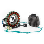 Magneto Stator, Voltage Rectifier, Gasket for Yamaha YXR 450 Rhino (2006–2009)