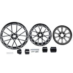 26" Front 18" Rear Wheel Rim Hub Belt Pulley for Harley Street Glide (2009–2025)
