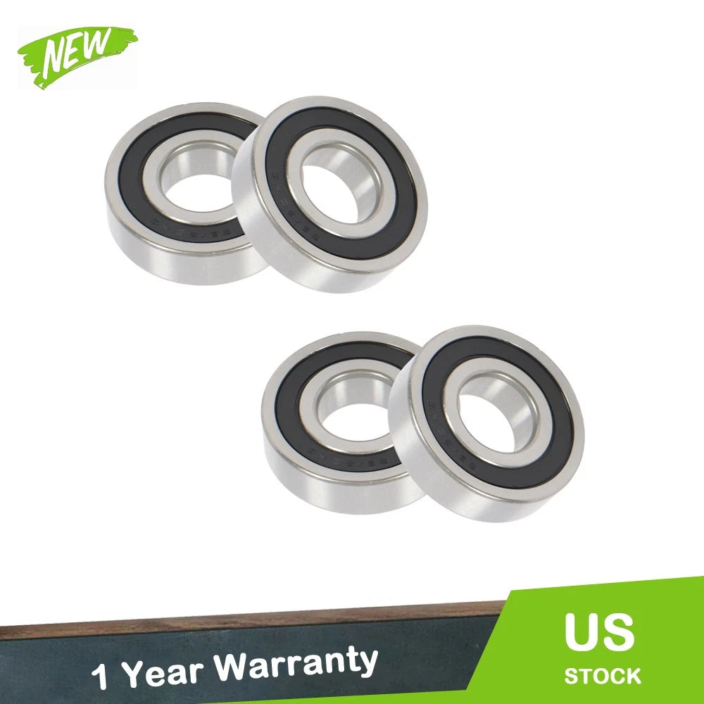 Set of 4 Deep Groove Ball Bearings for Various Applications (32×75×20mm)