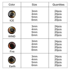 Set of Realistic Fish Eyes for Fly Tying (336 Pieces)