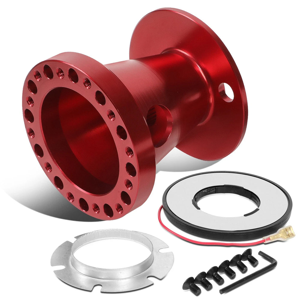 6-Bolt Aluminum Steering Wheel Hub Adapter for Ford F150-F350 Ranger (1992–1997)