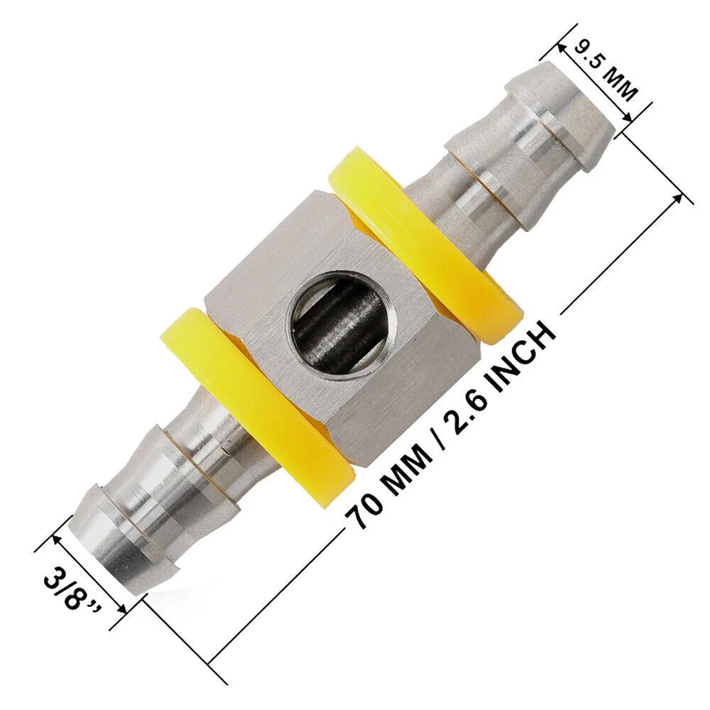Fuel Pressure Gauge T-Fitting Adapter for Automotive Applications