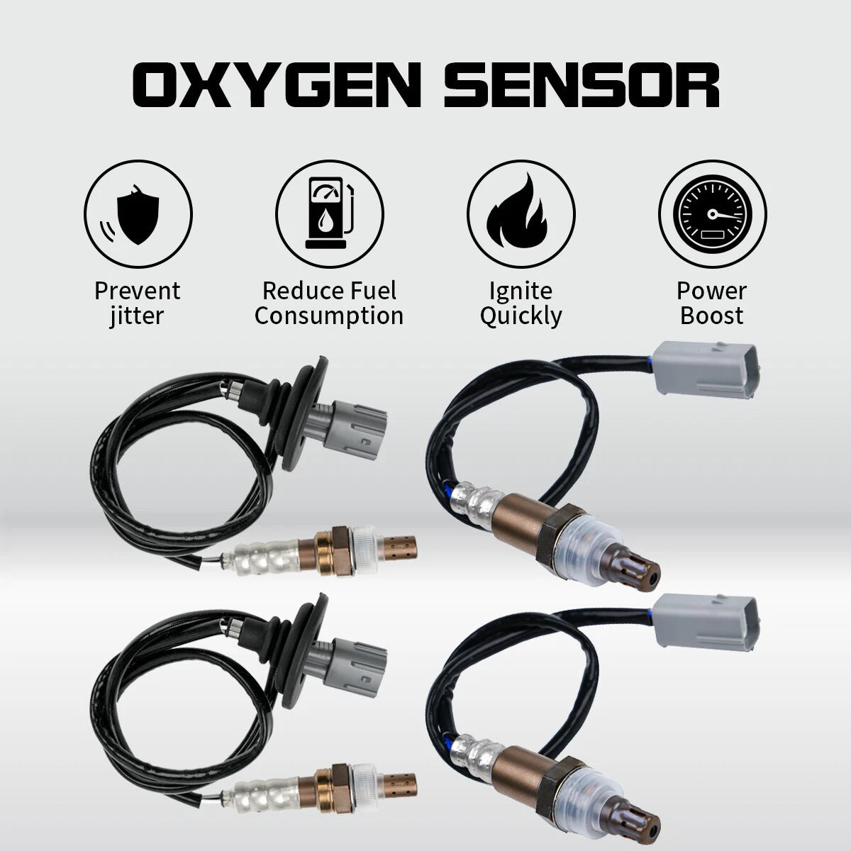 4X Oxygen O2 Sensor for Nissan Armada Titan 5.6L (2007) 234-9072 2344835