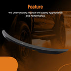 Carbon Fiber Rear Trunk Spoiler for BMW 2 Series F22 F87 (2014–2021)