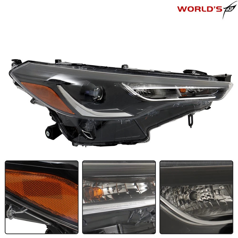 LED Headlight Assembly for Toyota Corolla Cross (2022–2023) Set of 2