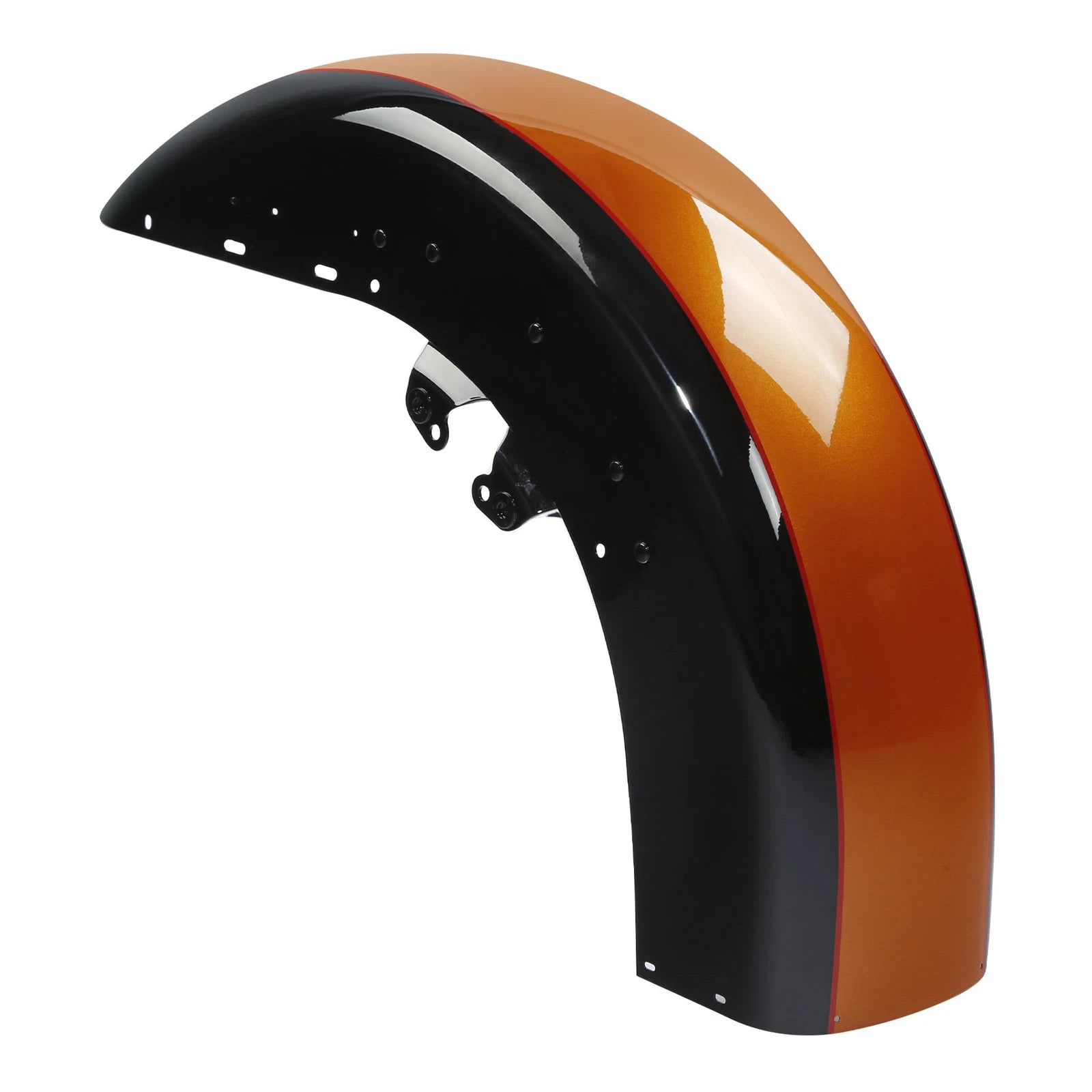 Front Fender for Harley Electra Glide, Road King (2014–2024) Amber, Black