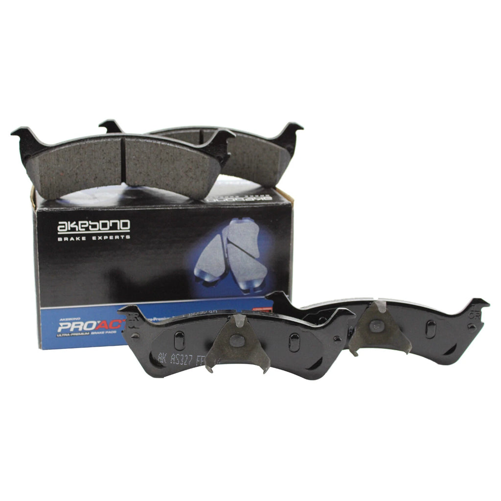 Set of 4 Akebono ProACT Rear Ceramic Brake Pads for Explorer Sport Ranger Mountaineer (1991–2010)