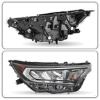 LED Headlight Assembly for Toyota RAV4 LE XLE (2019–2022) Left Right