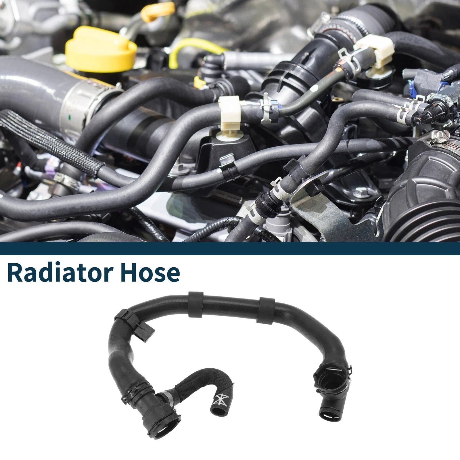 Radiator Hose for Volkswagen Golf (2015–2018) 5Q0122051AN Plastic